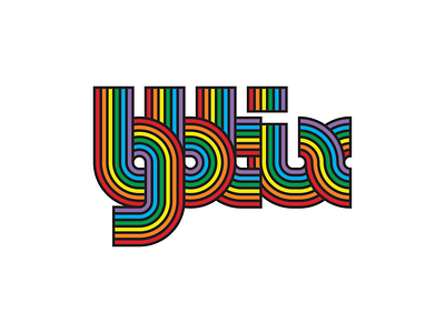 LGBTIX design illustrator lgbt logo logo design pride rainbow thick lines type typography vector