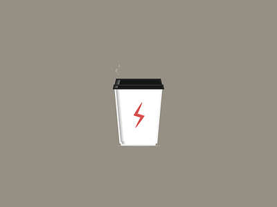 Coffee coffee cup illustration illustrator lightning vector