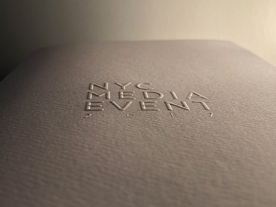 a16z NYC Media Event Book blind emboss book book cover cover emboss gloss minimal pearl print