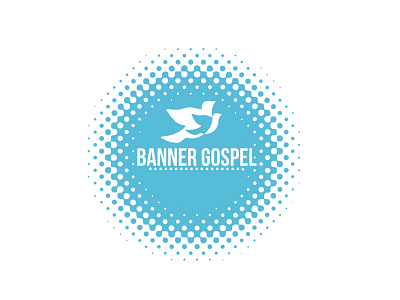 Banner Gospel Logo design logo vector