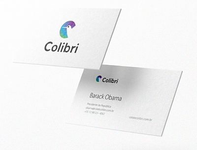 Colibri - Business Card brand identity branding logo