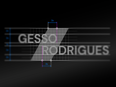 GESSO RODRIGUES - Logo Redesign Grid /2021 brand grid logo logomark logotype