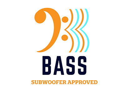 Bass bass branded branding dailylogochallenge design flat icon letter logo minimal music streaming vector