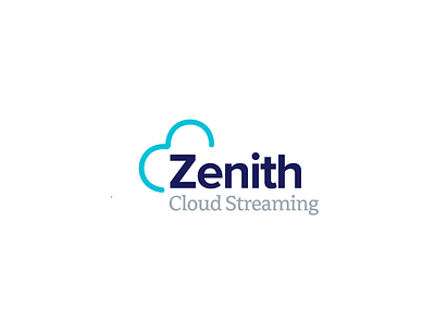 Zenith branded branding cloud dailylogochallenge design flat icon letter logo minimal startup streaming streaming service tech vector