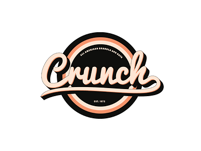 Crunch - Day 21 branded branding crunch dailylogochallenge design flat food granola icon illustration letter logo minimal snack vector