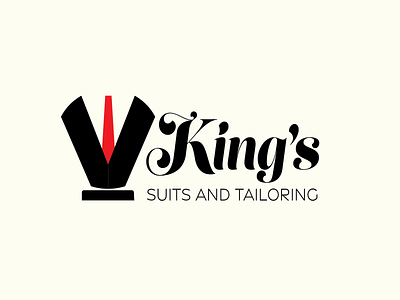 King's Suits - DLC Revisited branded branding chess dailylogochallenge design fashion fashion brand fashion design flat icon illustration minimal tailor vector
