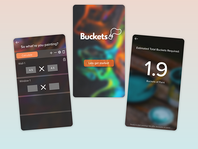 Buckets: Re-Design app design glassmorphism ui ui design ux ux design