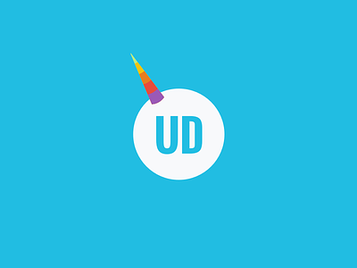 Unicorn Digest app digest identity logo news rainbow sunshine unicorn