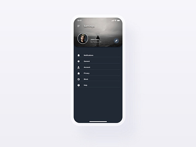 Daily UI 7 setting