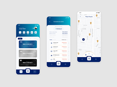 Banco Popular - App Redesign by Diego Bonilla on Dribbble