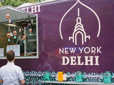 New York Delhi branding delhi food truck google logo new delhi new york off the grid