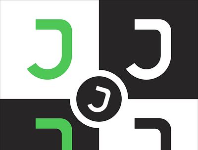 J logo design amazing app branding design flat illustrator logo photoshop typography vector