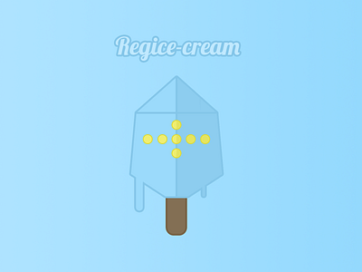 Ice Cream with Regice Form design food icecream illustration melting pokemon