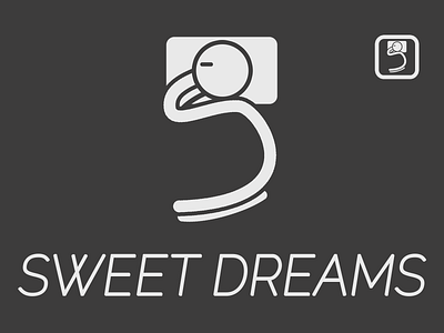 Sweet Dreams app icon app icon design concept design logo pillow sleep