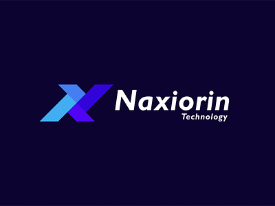 Naxiorin Modern Technology Logo Design