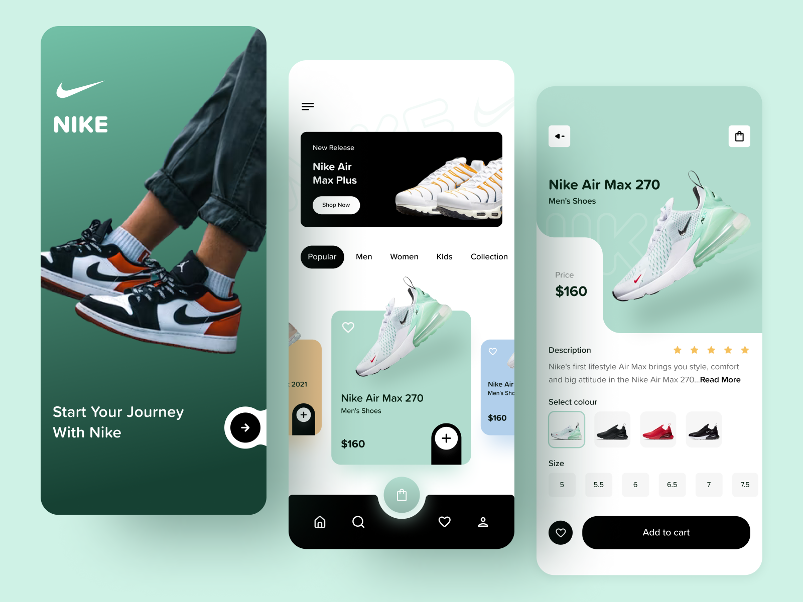 Nike E-commerce App By Favourdumnoi On Dribbble