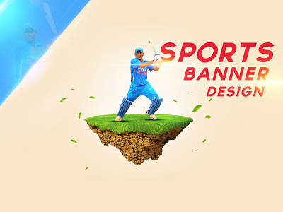 Sports Banner Tutorial banner banner ads banner design cricket dhoni sports banner tutorials wallpaper youtube
