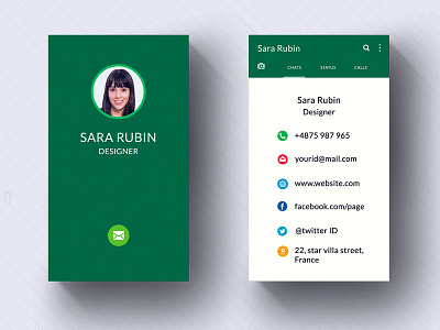 Whatsapp Style Business card | Tutorial business business card business card template businesscards hey jai studio tutorials visitingcard whatsapp