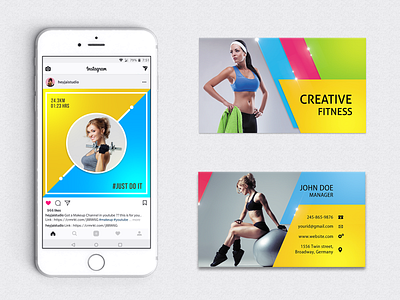 Fitness Social Media Kit