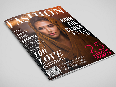 Magazine Cover Design Tutorial