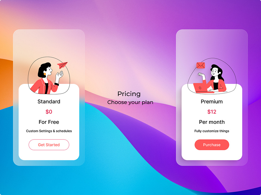 Pricing Card designs, themes, templates and downloadable graphic ...