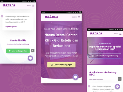 Dental Clinic Website branding dental clinic design landing page mobile design responsive website ui ux website