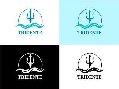 TRIDENTE logo brand icon logodesign simple