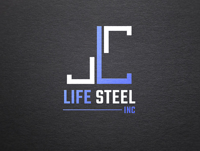 Life Steel logo branding icon logodesign monogram simple