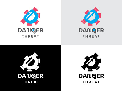 Danger threat Logo