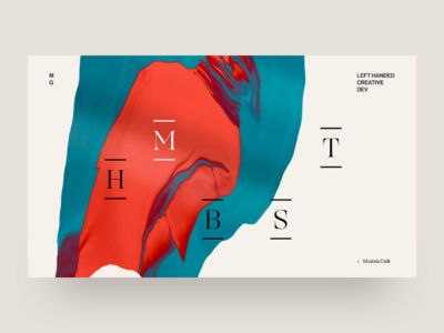 Explore web design graphic design developer portfolio minimal typography design
