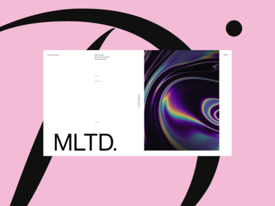 Design concept webgl 3d layout website minimalism ui type landing webdesign interface concept web design