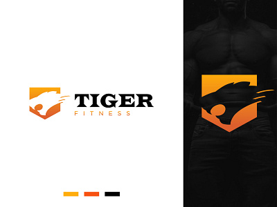 Tiger Fitness 3d animation branding creative logo design fitness fitnessfreak graphic design gym identity illustration logo logo designer logofolio motion graphics ui