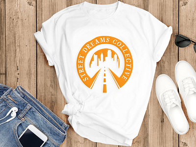 Street Dreams Collective branding city creative logo design graphic design identity illustration logo logo designer logofolio shirt shirtdesign street ui