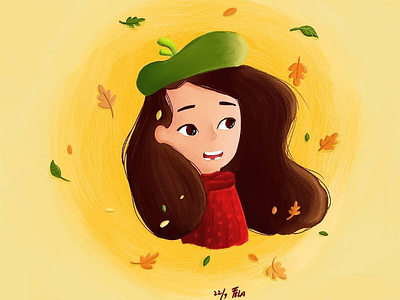 Autumn Season adobephotoshop autumn digitalpainting illustration illustrator