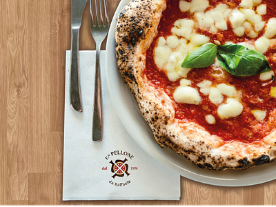 Fratelli Pellone | table napkin adobe brand brand design brand identity branding branding design corporate branding corporate design corporate identity design logo napkin pizza pizza brand pizza logo pizzeria table napkin vector visual design visual identity