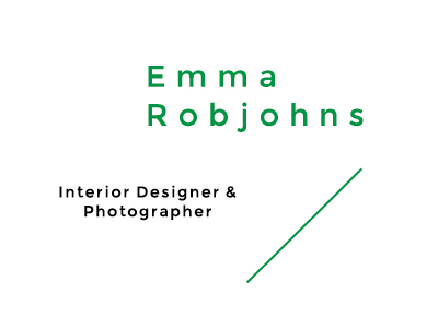 Emma Robjohns 45 brand green identity line montserrat