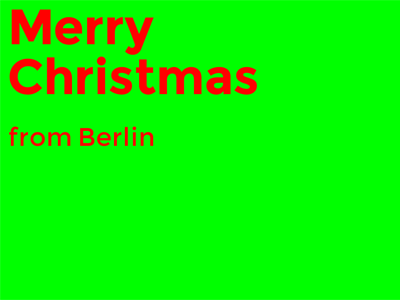 Merry Christmas / Frohe Weihnachten card christmas green red weihnachten