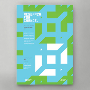 RFC A3 Poster Example brand conference identity reification typography