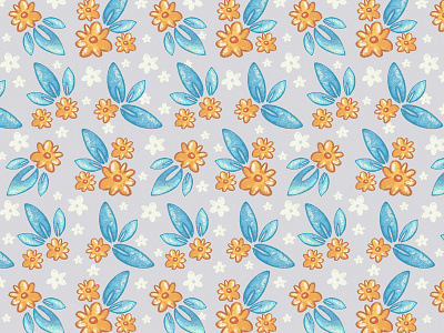 Dream Time. Seamless Patterns - 1 background child decorative fabric floral clipart flowers illustration love nature pattern pettern tenderness