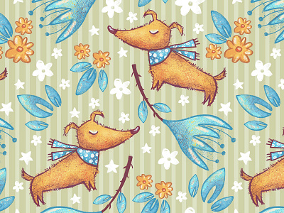Dream Time. Seamless Patterns - 2