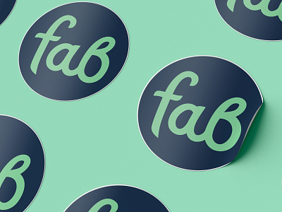 Fabulo - Stickers agency brand branding design fabulo graphic design icon identity logo stickers vector