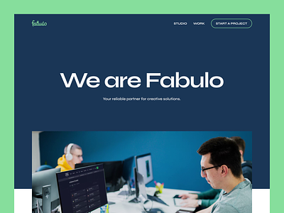 Fabulo - About us about agency branding design designagency fabulo personalwebsite portfolio responsive studio web design website