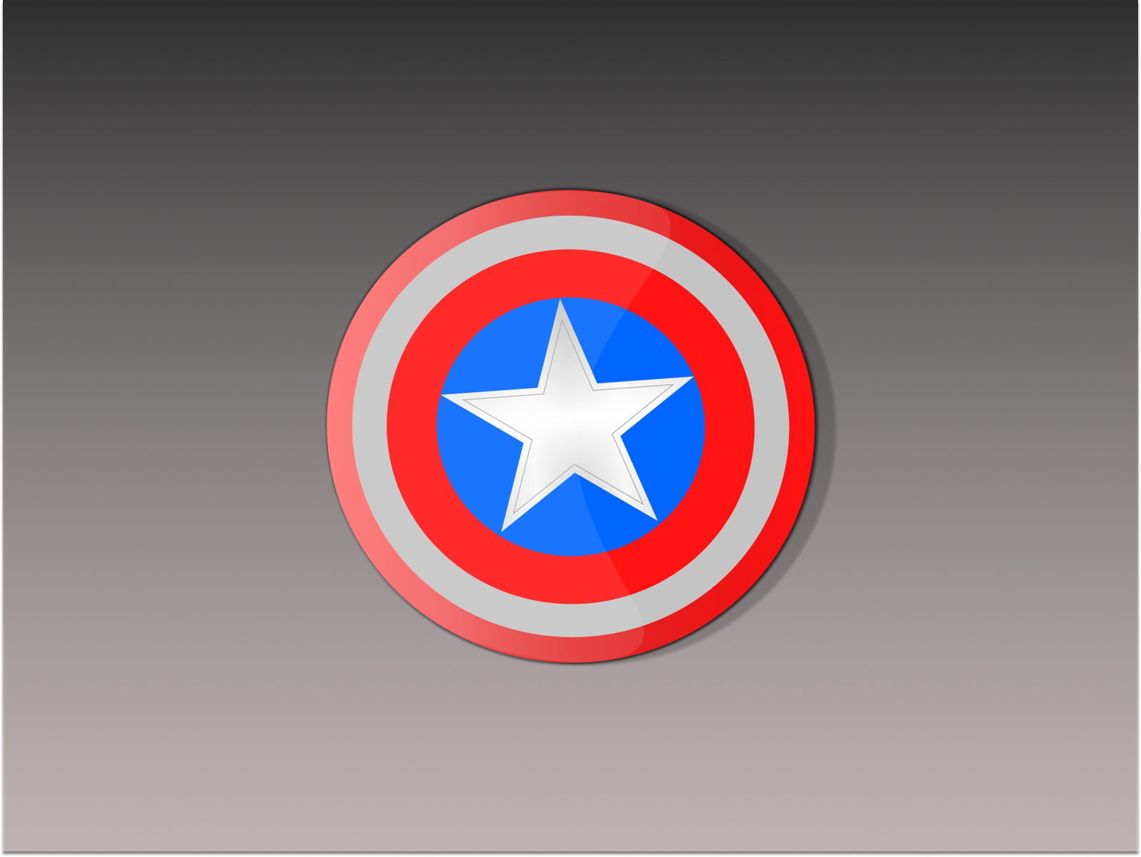 Cap's Shield by Harsh Hariya on Dribbble