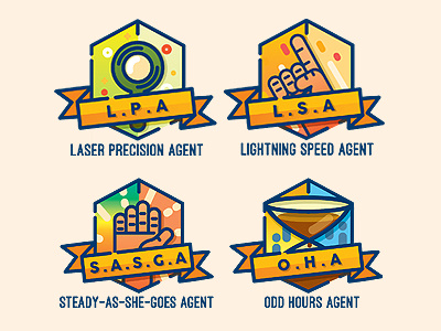 Achievement Badges badges icon illustration vector