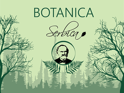 Botanica Serbica design illustration