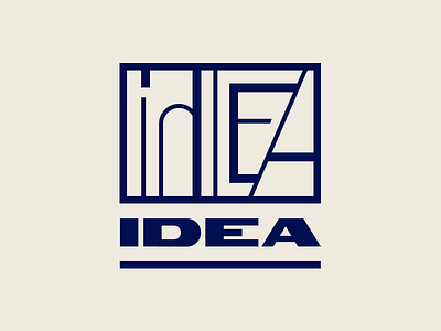 Idea Brand identity logo logotype