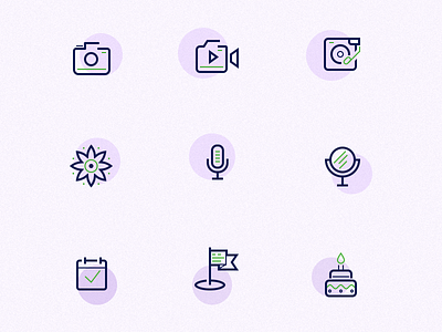 Icons Set for Web project