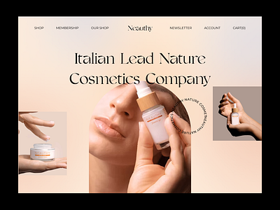 Cosmetics Ecommerce Website