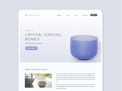 Ritual Website Design