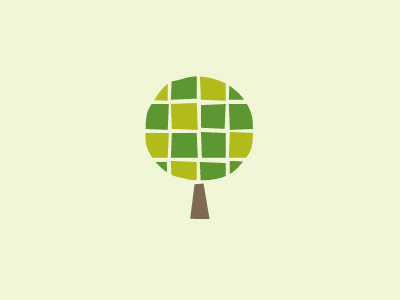 tree option color design illustration logo tree